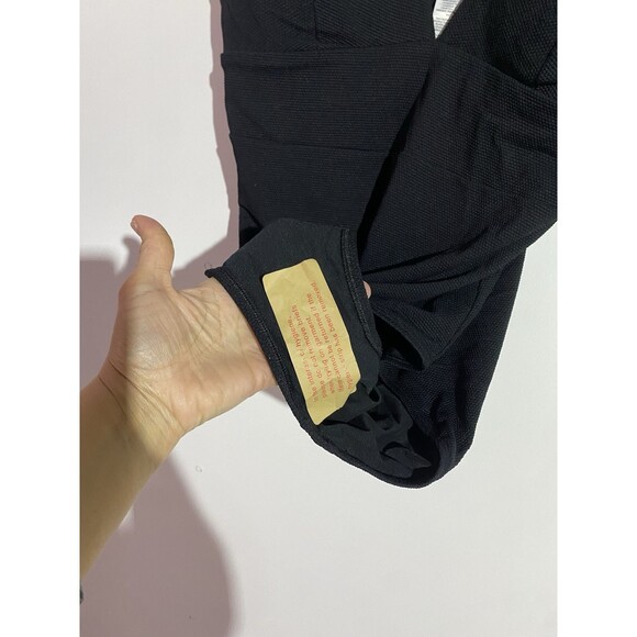 Boden Swimsuit 16-18 Black Arezzo V-neck Panel One Piece Resort Beach Vacation - Picture 12 of 16